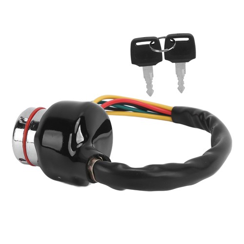 Ignition switch hole - hole, wires