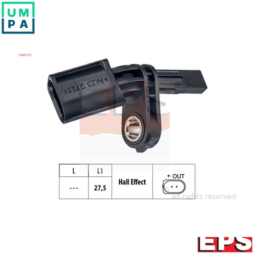 Sensor wheel speed 960 173 - speed, 1.960.173