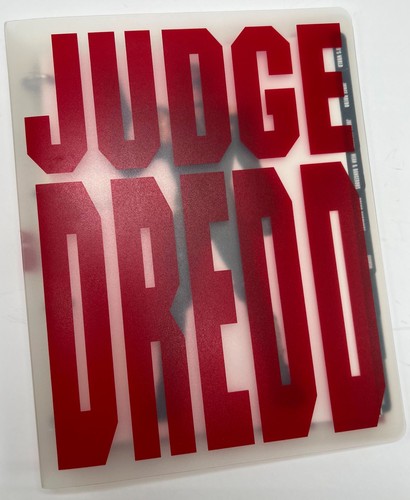 Judge dredd 1995 marketing - 1995,
