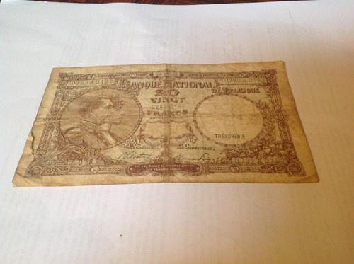 Belgium francs banknote - belgium,