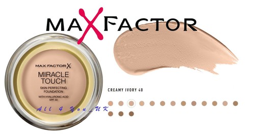 Max factor miracle touch - touch, skin