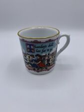 Royal Worcester Fine Porcelain Birthday Mugs Thursdays child mug Sue Scullard