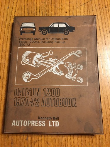 Datsun 1200 1970 - -1972, service