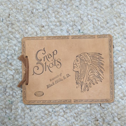 Vintage leather patch - vintage, snap