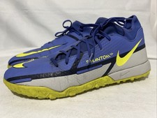 Mens Nike Phantom GT Mens 3G Astro Football Boots Trainers Purple Yellow Size 10