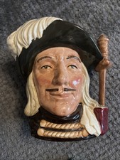Royal Doulton Toby Jug Vintage Aramis One of The 3 Musketeers Large 7"