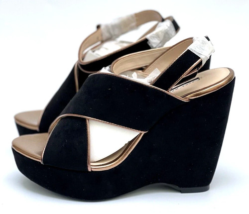 Zara black platform heel - zara,