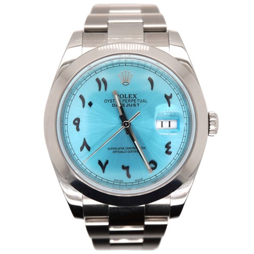 Rolex 41mm datejust ice blue - datejust,