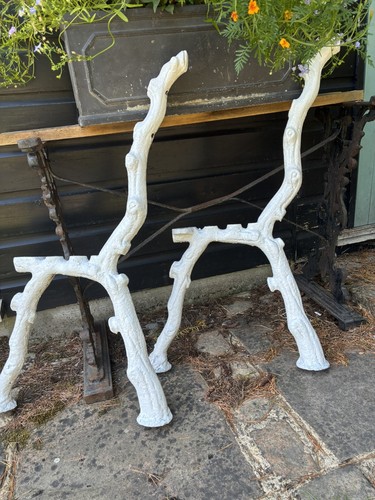 Victorian coalbrookdale bench - victorian,