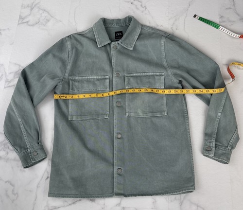 Zara men green - men's, denim