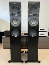 Kef REFERENCE 3 Meta Hi-Fi Stereo Speakers - Black & Grey - RRP £12,500