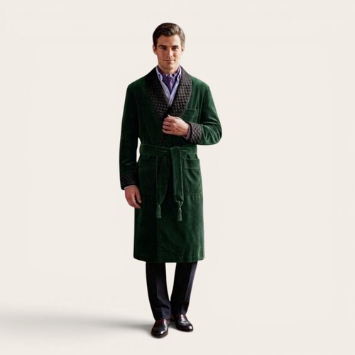 Luxury men green velvet - luxury,