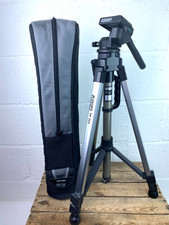 Jessops TP323 Tripod Camera Stand Adjustable With Spirit Level + Case
