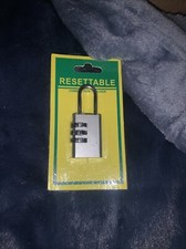 Strong 3 Digit Combination Outdoor Lock Gym Travel Bike Locker Huts Garage