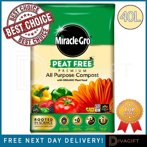 Miracle gro peat free premium - peat,