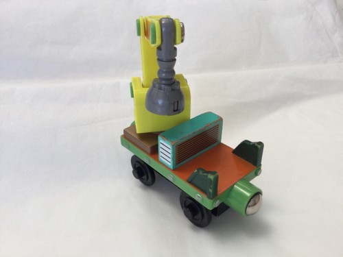 Crane car wooden tomy - wooden,