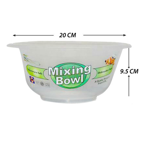 Plastic mixing bowl - plastic,