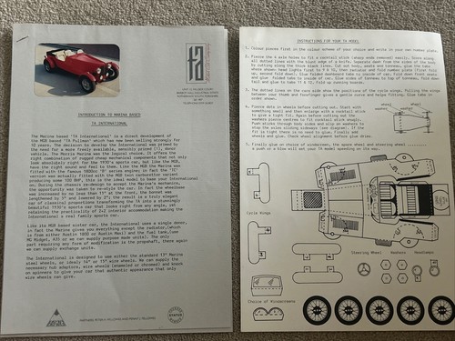 Motor car company kit - motor,