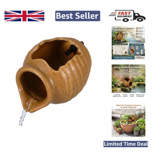 Elegant ceramic jug spitter - ceramic,