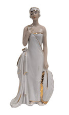 Vintage KPM Flapper Woman