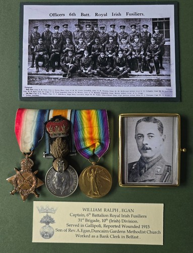 Ww1 medals rif irish - rif,