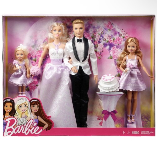 Barbie wedding gift set dolls - barbie,