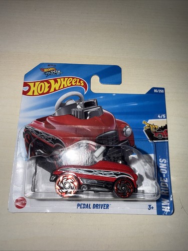 Hot wheels pedal driver - hot,