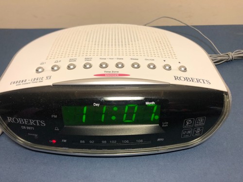 Roberts cr9971 dual alarm - roberts,