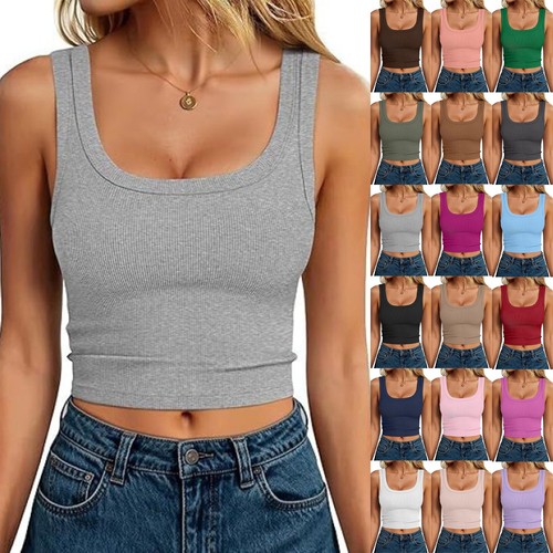 Ladies sleeveless ribbed - sleeveless,