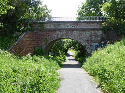 Photo 6x4 former - former, railway