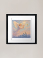 Angel trumpet Framed Art Print