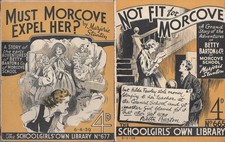 Margery Stanton The Schoolgirls Own Library 665 & 677 Betty Barton Morcove 1939