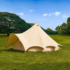 Boutique camping 4m Star Bell Tent Polycotton 285gsm