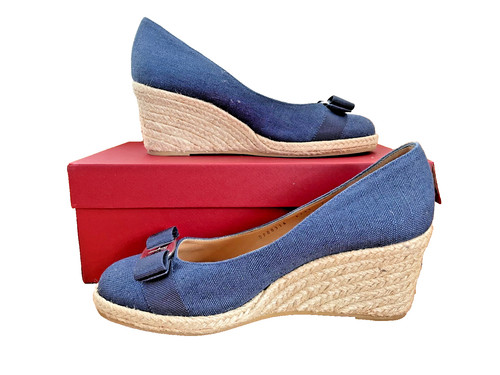Ferragamo vara navy - vara,