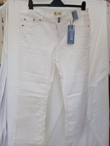 Womens true2u bootcut white - true2u,