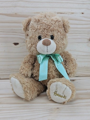 Harrods teddy with labels - with,