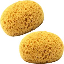 2Pcs Bath Sponge, Natural Sea