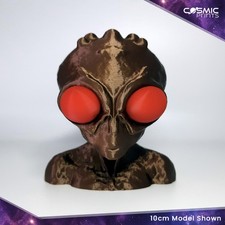 Varginha Alien Bust Display