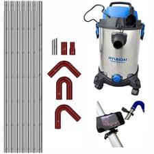 Gutter vacuum kit - kit, 7.5m