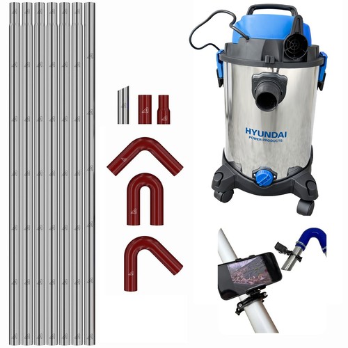 Gutter vacuum kit 5m - vacuum,