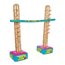 5 Ft. Inflatable How Low Can You Go Vinyl Limbo Outdoor Game Set - 3 Pc.