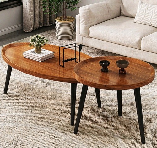 2pcs nesting table coffee - nesting,