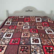 hand made quilted bedspread