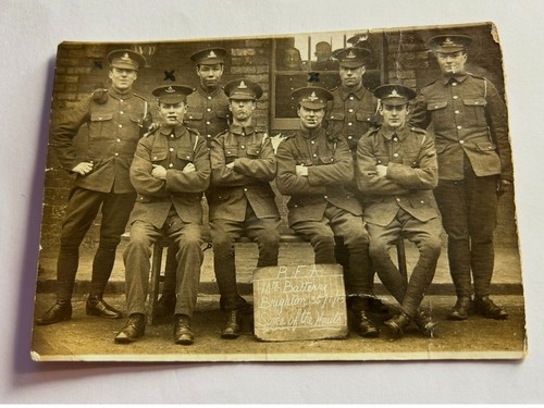 Ww1 original photo postcard - photo,