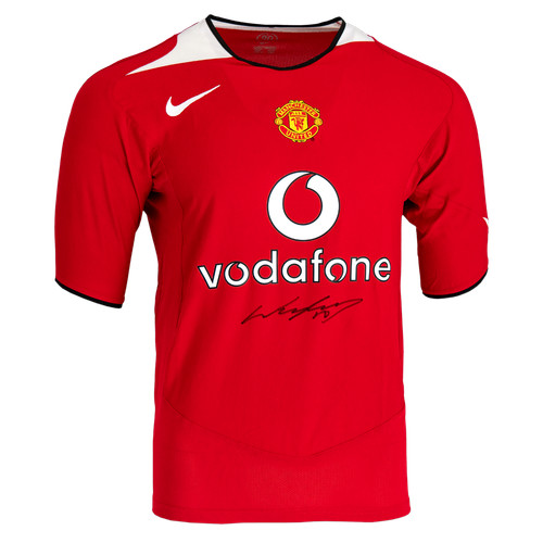 Wayne rooney signed - signed, manchester