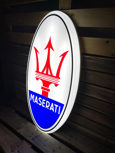 Maserati led illuminated light - led,