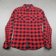 Superdry Shirt Mens Small Red