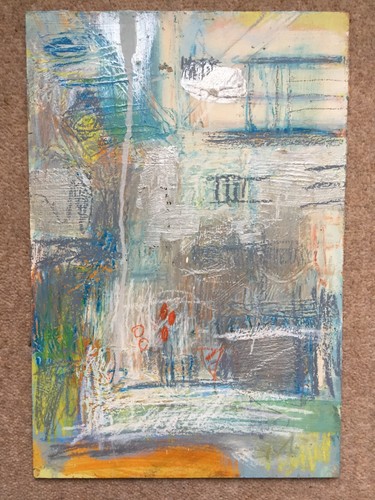 Abstract painting modern art - abstract,