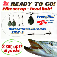 Pike Dead Bait Ledger KIT - 2