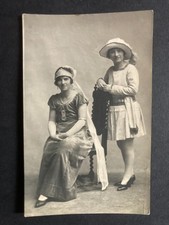 Actresses Maryport Cumberland Real Photo  Vintage Social History Postcard B38